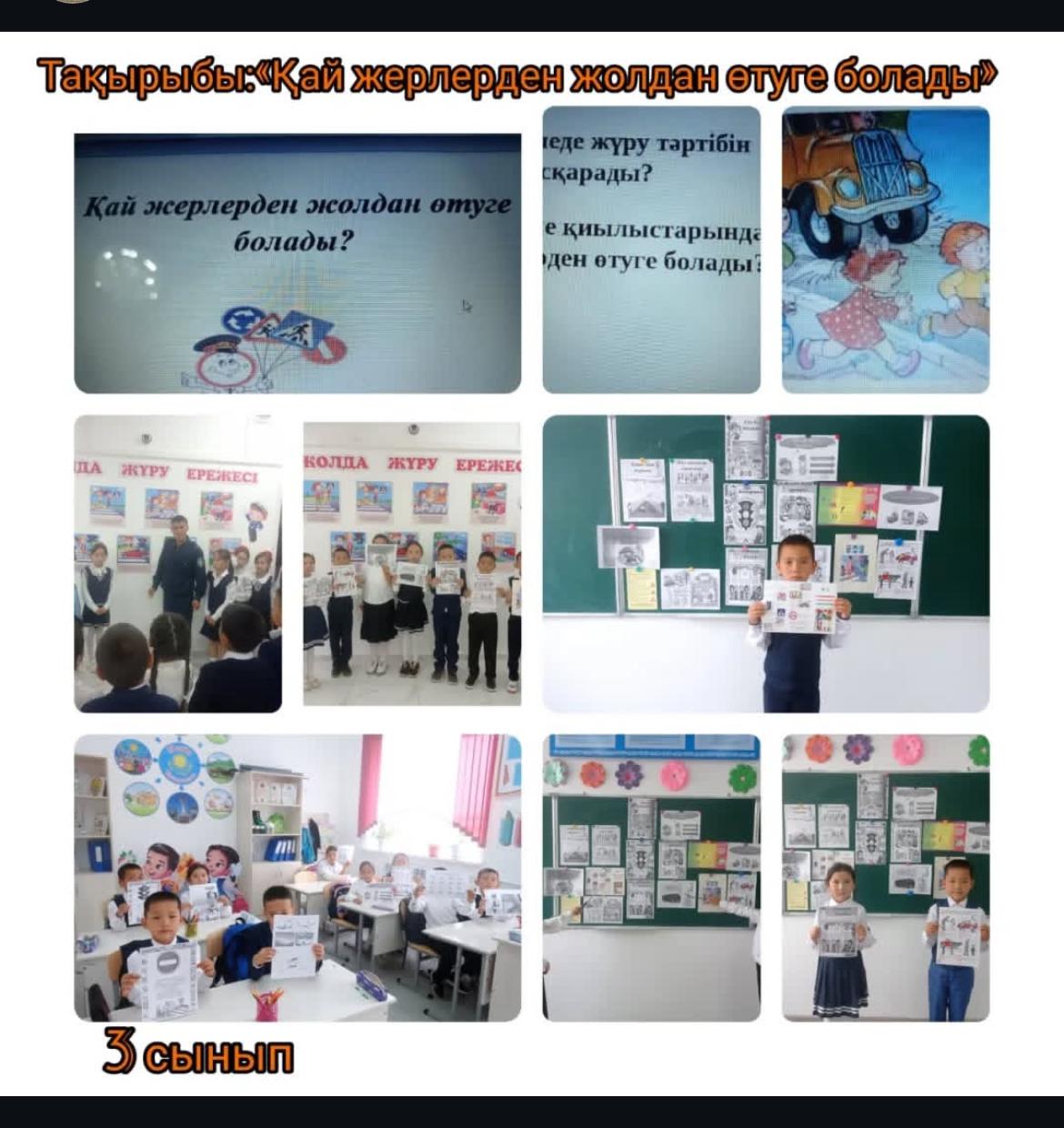 " Қай жерлерден жолдан өтуге болады"